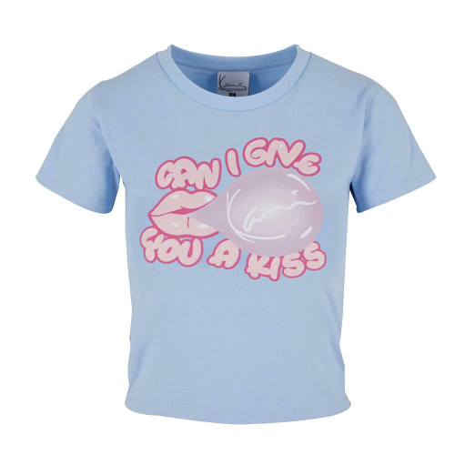 Karl Kani Γυναικεία κοντομάνικη μπλούζα Signature Bubblegum Short Tee